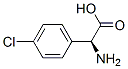 DL-2-(4-CHLOROPHENYL)GLYCINE 化学構造式