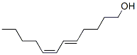 (5E,7Z)-5,7-Dodecadien-1-ol Struktur