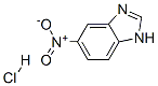 5-nitro-1H-benzimidazole monohydrochloride Structure