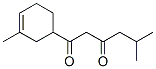 5-methyl-1-(3-methylcyclohex-3-enyl)hexane-1,3-dione Struktur