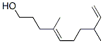 4,8-dimethyl-4,9-decadien-1-ol 结构式
