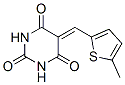 5-(5-Methylthiophen-2-ylmethylene)barbituric acid Structure