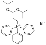 (3,3-二异丙氧基丙基)三苯基溴化磷 结构式