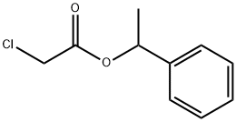 2-Chloroacetic acid 1-phenylethyl ester,72939-47-0,结构式