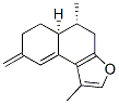 (5R,5aS)-4,5,5a,6,7,8-Hexahydro-1,5-dimethyl-8-methylenenaphtho[2,1-b]furan Struktur