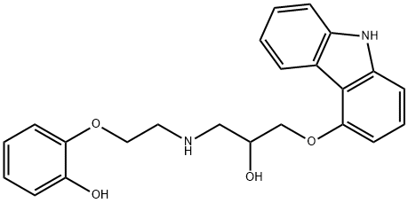 O-去甲卡维地洛,72956-44-6,结构式