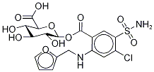 フロセミドアシルグルクロニド 化学構造式