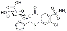 FUROSEMIDE ACYL-B-D-GLUCURONIDE Struktur