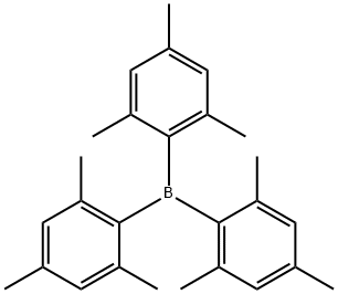 TRIMESITYLBORANE Struktur