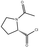 2-Pyrrolidinecarbonylchloride,1-acetyl-,(S)-(9CI) 结构式
