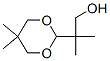 beta,beta,5,5-tetramethyl-1,3-dioxane-2-ethanol Structure