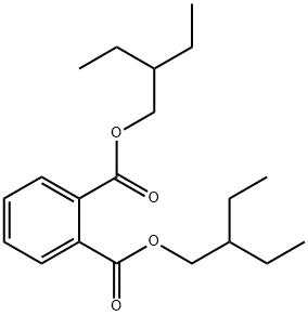 フタル酸ジ(2-エチルブチル) 化学構造式