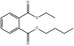 Butyl ethyl 1,2-benzenedicarboxylate,7299-93-6,结构式