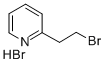 2-(2-ブロモエチル)ピリジン臭化水素酸塩 化学構造式