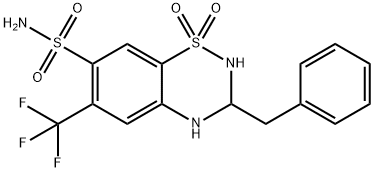 苄氟噻嗪,73-48-3,结构式