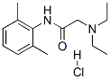 Lidocaine hydrochloride Structure