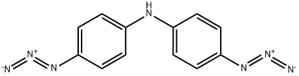 4-アジド-N-(4-アジドフェニル)ベンゼンアミン 化学構造式
