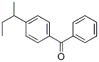 [4-(1-メチルプロピル)フェニル]フェニルメタノン 化学構造式