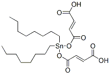 4,4'-[(Dioctylstannylene)bis(oxy)]bis(4-oxo-2-butenoic acid) 结构式
