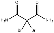 DIBROMOMALONAMIDE Structure