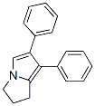 6,7-diphenyl-2,3-dihydro-1H-pyrrolizine Struktur