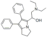 2-diethylamino-1-(1,2-diphenyl-6,7-dihydro-5H-pyrrolizin-3-yl)ethanol|