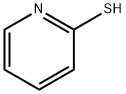  2-ピリジンチオ-ル 化学構造式
