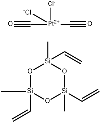 PLATINUM CARBONYL CYCLOVINYLMETHYLSILOXANE COMPLEX Structure