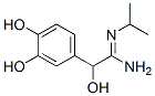 Benzeneethanimidamide, alpha,3,4-trihydroxy-N-(1-methylethyl)- (9CI) Structure