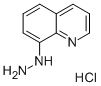 N'-QUINOLIN-8-YL-HYDRAZINIUM, CHLORIDE Struktur
