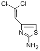 4-(2,2-DICHLORO-VINYL)-THIAZOL-2-YLAMINE 结构式