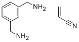 M-XYLYLENEDIAMINE/ACRYLONITRILE ADDUCT 化学構造式