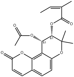 (±)‐プラエルプトリンA 化学構造式