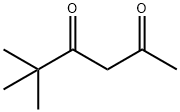 5,5-二甲己烷2,4-二酮,7307-04-2,结构式
