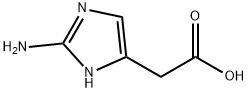 (2-AMINO-1H-IMIDAZOL-4-YL)-ACETIC ACID Structure