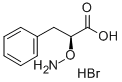 L-A-AMINOXY-B-PHENYLPROPIONIC ACID, HYDROBROMIDE Structure