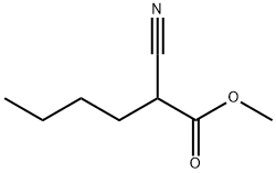 2-Cyanohexanoic acid methyl ester 结构式
