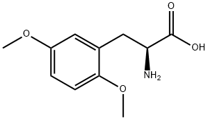 L-2,5-Dimethoxyphenylalanine Struktur