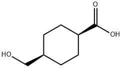 CIS-4-(HYDROXYMETHYL)CYCLOHEXANECARBOXYLIC ACID Struktur