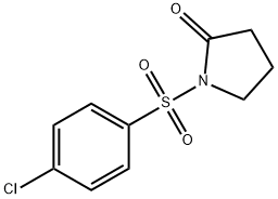 1-(4-chlorophenyl)sulfonylpyrrolidin-2-one|