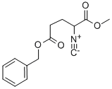 2-ISOCYANO-4-BENZYLOXYCARBONYLBUTYRIC ACID METHYL ESTER Structure