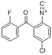 2-イソシアノ-5-クロロ-2'-フルオロベンゾフェノン 化学構造式