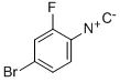 4-BROMO-2-FLUOROPHENYLISOCYANIDE Struktur