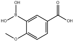 3-BORONO-4-METHOXYBENZOIC ACID Structure