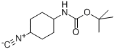 4-(N-T-BUTOXYCARBONYLAMINO)CYCLOHEXYLISOCYANIDE Struktur