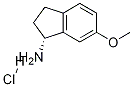 (R)-6-METHOXY-2,3-DIHYDRO-1H-INDEN-1-AMINE-HCl Structure