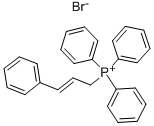 シンナミルトリフェニルホスホニウム ブロミド 化学構造式