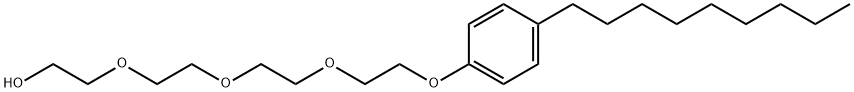 2-[2-[2-[2-(4-nonylphenoxy)ethoxy]ethoxy]ethoxy]ethanol Structure