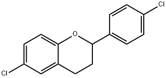 4',6-dichloroflavan 结构式