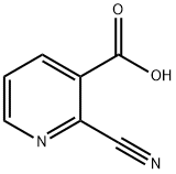 2-CYANOPYRIDINE-3-CARBOXYLIC ACID Structure